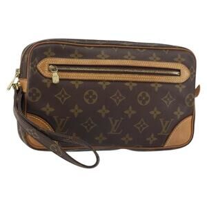 LOUIS VUITTON Monogram Marly Dragonne GM Clutch Bag M51825 LV Auth gh1587
